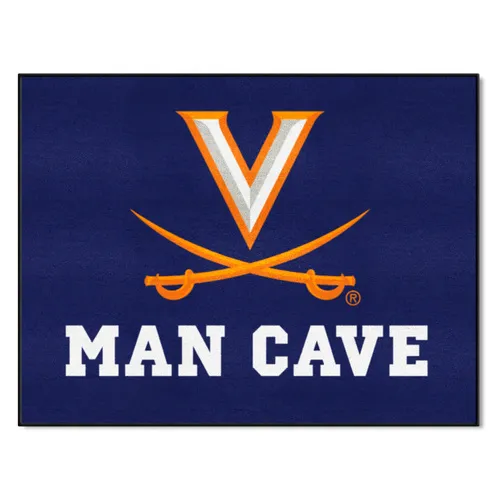 Fan Mats NCAA Virginia Man Cave All-Star Mat
