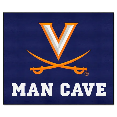 Fan Mats NCAA Virginia Man Cave Tailgater Mat