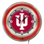 Holland Indiana University Neon 19" Clock