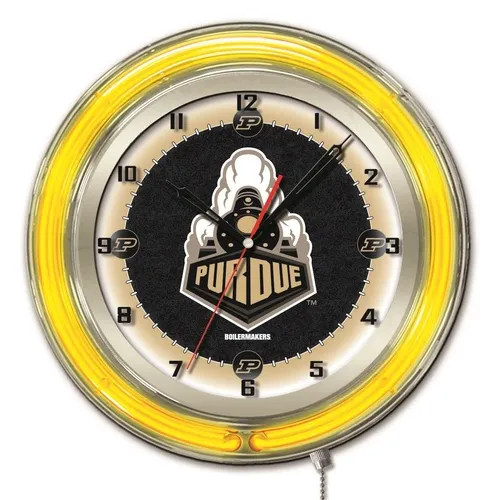 Holland Purdue NCAA Neon 19" Clock. Free shipping.  Some exclusions apply.