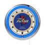 Holland University of Tulsa Neon 19" Clock