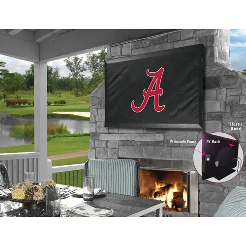 Holland Univ of Alabama Script A Logo TV Cover. Free shipping.  Some exclusions apply.