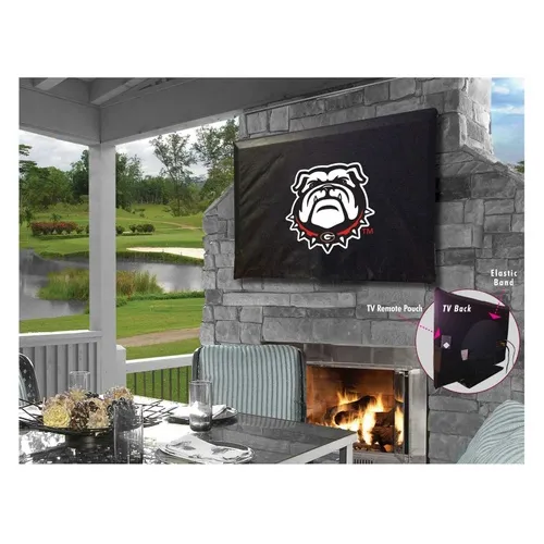 Holland Univ of Georgia Bulldog Logo TV Cover. Free shipping.  Some exclusions apply.