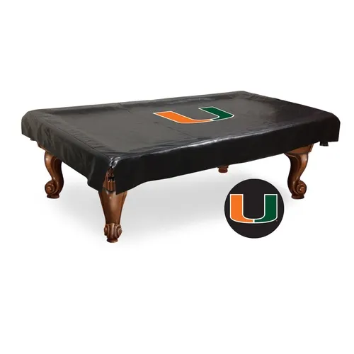 Holland Univ of Miami (FL) Billiard Table Cover. Free shipping.  Some exclusions apply.