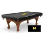 Holland Univ of Michigan Billiard Table Cover