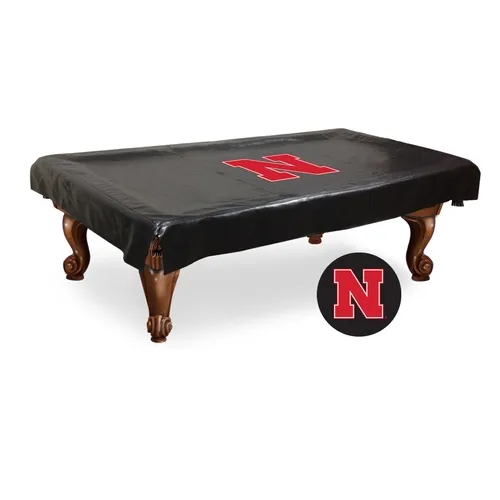 Holland Univ of Nebraska Billiard Table Cover. Free shipping.  Some exclusions apply.