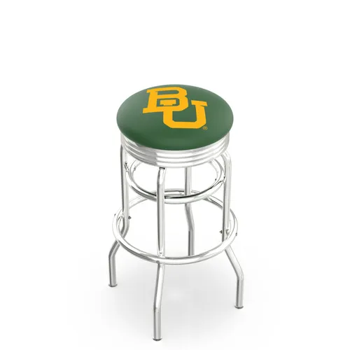 Holland Baylor Univ Ribbed Double-Ring Bar Stool. Free shipping.  Some exclusions apply.