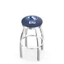 Eastern Illinois Univ Flat Ring Chrome Bar Stool