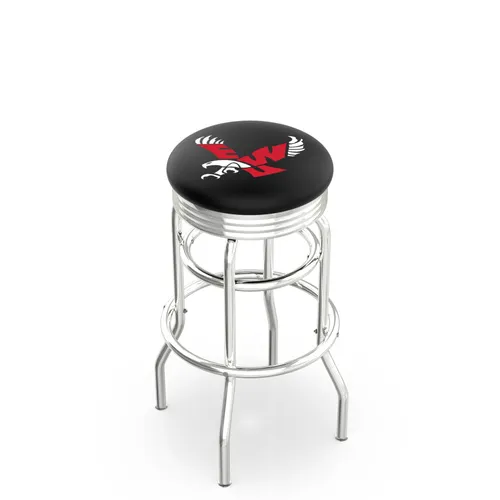 Eastern Washington U Ribbed Double-Ring Bar Stool. Free shipping.  Some exclusions apply.