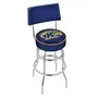 Holland Kent State Univ Double-Ring Back Bar Stool