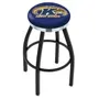 BLACK STOOL/CHROME RING