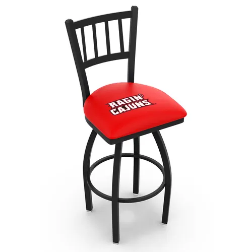 Louisiana-Lafayette Jailhouse Swivel Bar Stool. Free shipping.  Some exclusions apply.