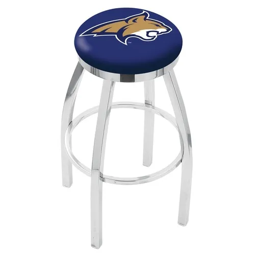 Holland Montana St Univ Flat Ring Chrome Bar Stool. Free shipping.  Some exclusions apply.