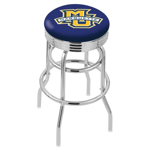 Holland Marquette Uni Ribbed Double-Ring Bar Stool. Free shipping.  Some exclusions apply.