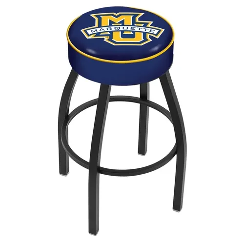 Holland Marquette Univ Black or Chrome Bar Stool. Free shipping.  Some exclusions apply.