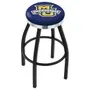 BLACK STOOL/CHROME RING