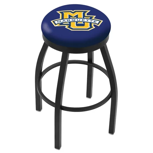 Holland Marquette U Flat Blk/Chrome Ring Bar Stool. Free shipping.  Some exclusions apply.