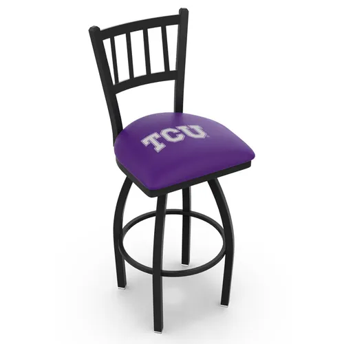 Texas Christian U Jailhouse Swivel Bar Stool. Free shipping.  Some exclusions apply.