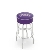 Holland Texas Christian Univ Double-Ring Bar Stool