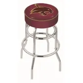 Holland Texas State Univ Double-Ring Bar Stool