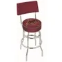 Holland Texas State Uni Double-Ring Back Bar Stool