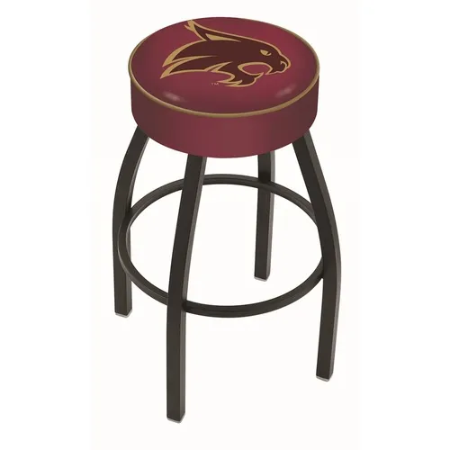 Holland Texas State Univ Black or Chrome Bar Stool. Free shipping.  Some exclusions apply.