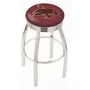 CHROME STOOL/TEXAS STATE TEAM COLORS